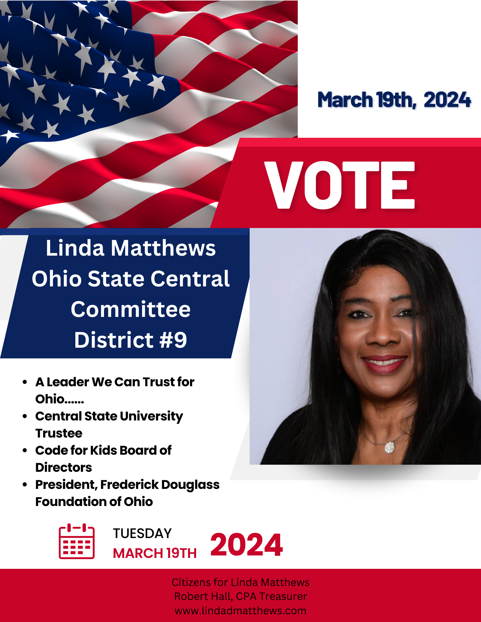 Linda D. Matthews – 9th District Republican Candidate